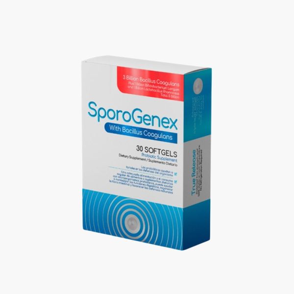 Sporogenex with Bacillus Coagulans (Healthy America – 30 softgels)