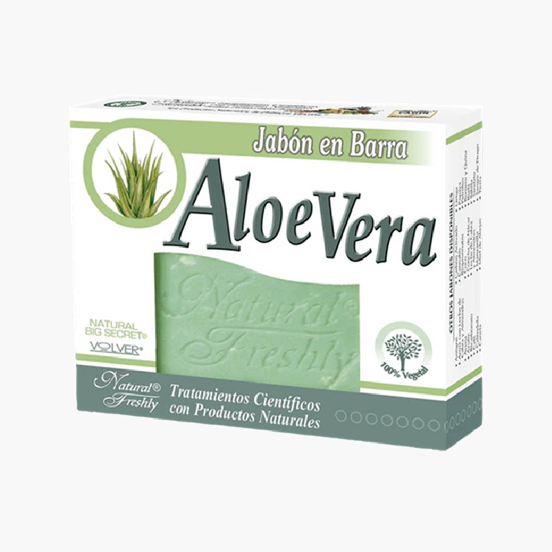 Jabón en barra de Áloe Vera (Natural Freshly - 90 gramos)